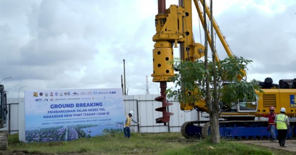 Plt Gubernur Sulsel Harap Pembangunan Tol MNP Pakai Tenaga Kerja Lokal