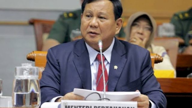 Menteri Pertahanan Prabowo Subianto (foto: ANTARA)