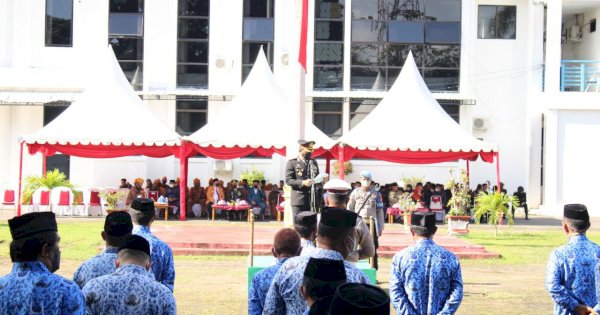 Pemkab Takalar Peringati Hari Gugur Pahlawan Nasional dengan Upacara dan Ziarah 