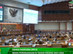 Rapat Paripurna DPR Sahkan Anggota KPU-Bawaslu RI periode 2022-2027