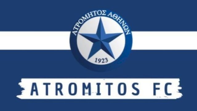 Logo klub Yunani, Atromitos Athens FC yang merupakan tempat Pemain Muda PSM Makassar, Rafli Asrul trial. (foto: Ig Atromitos Athens FC)