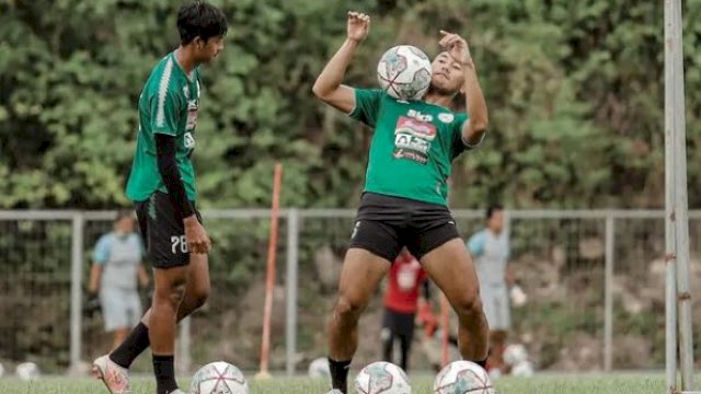 Skuad PSS Sleman tengah melaksanakan latihan jelang menghadapi PSM Makassar pada pekan 28 Liga 1 2021-2022, Selasa (1/3/2022) mendatang. (foto: Official PSS Sleman)