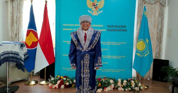 KBRI Nur-Sultan dan Duta Besar RI untuk Kazakhstan Raih Penghargaan SMA 2022