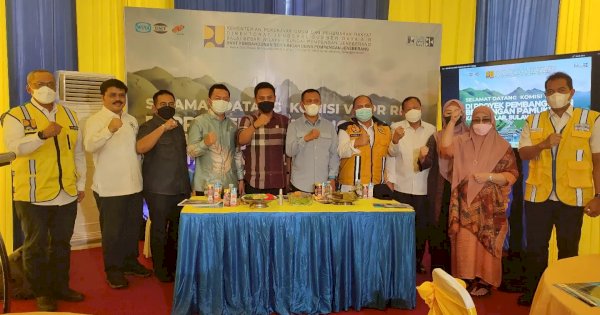 Bupati Takalar Sambut Rombongan Komisi V DPR RI di Bendungan Pamukkulu