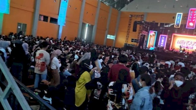 Konser musik di CCC pada Sabtu (5/2/2022) malam. (Istimewa) 