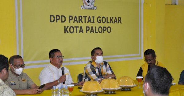 Anggota DPR RI Muhammad Fauzi Konsolidasi DPD Golkar se-Luwu Raya