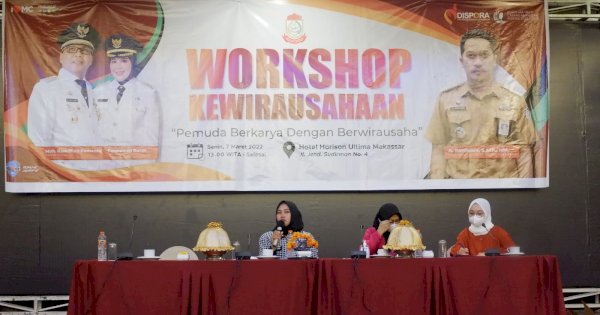 Dispora Makassar Gandeng Kohati Cabang Makassar Gelar Workshop Kewirausahaan