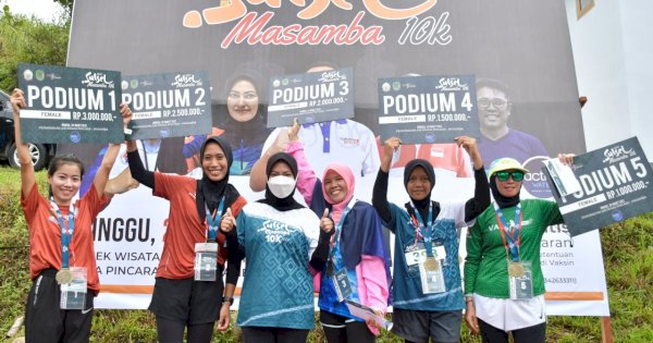 Ratusan Pelari Ikuti Sulsel Masamba 10 K, Ini Juaranya