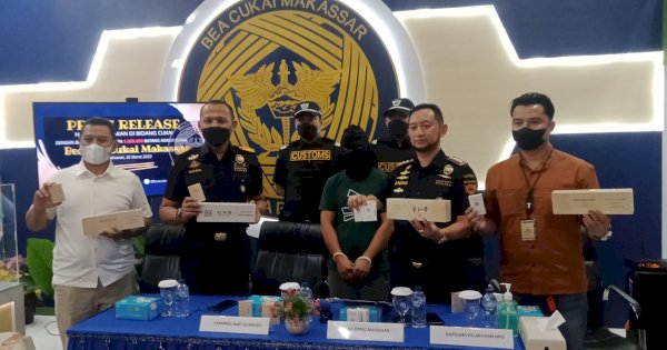 Bea Cukai Makassar Gagalkan 1 Juta Batang Rokok dari China Masuk ke Indonesia