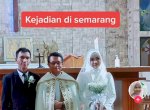 Pernikahan Beda Agama Viral di Semarang