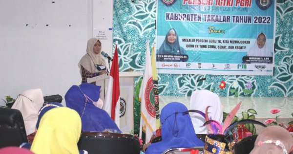 Dukung Porseni IGTKI PGRI Takalar, Bunda Paud Harap Kearifan Lokal Turut Digali