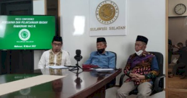 Ramadan 1443 H, MUI Sulsel Persilahkan Rapatkan Shaf saat Salat