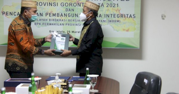 BPK Terima Laporan Keuangan 3 Bupati di Gorontalo