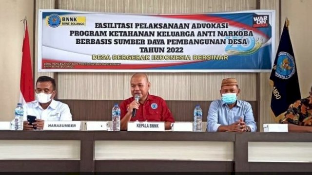 BNNK Bone Bolango mencanangkan program Desa Bersinar. (Foto: ABATANEWS/Rama) 