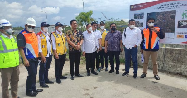 Komisi V DPR RI Soroti Pembebasan Lahan Tol Makassar New Port Tahap I dan II