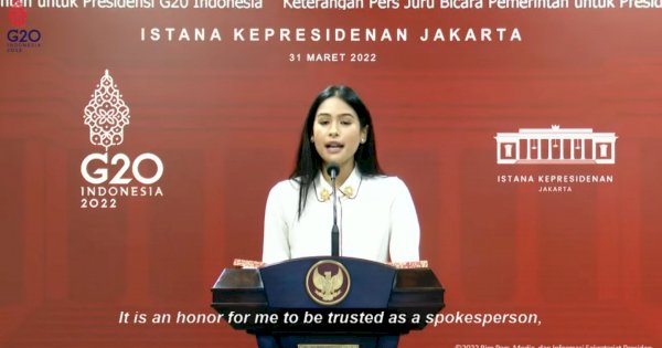 Maudy Ayunda Didaulat Jadi Jubir Presidensi G20