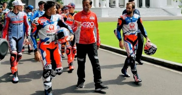 Jokowi dan Iriana Akan Menyaksikan Gelaran MotoGP di Mandalika