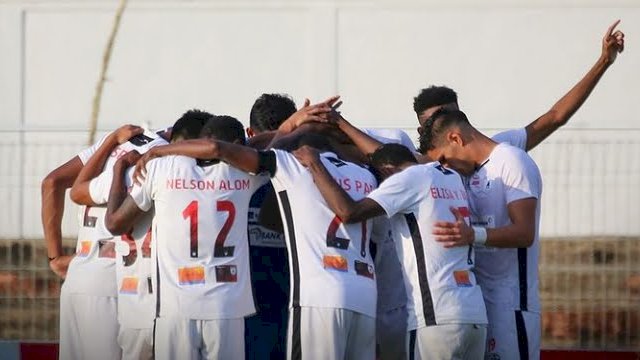 Skuad Persipura Jayapura saat melakoni laga pekan 34 menghadapi Persita Tangerang dan meraih kemenangan 0-3, Kamis (31/3/2022). (foto: Liga 1)