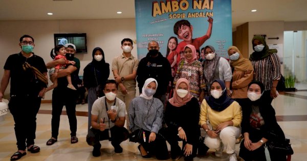 Apresiasi Film Ambo Nai’ Supir Andalan, Kadispar Makassar Nobar Bareng Warga