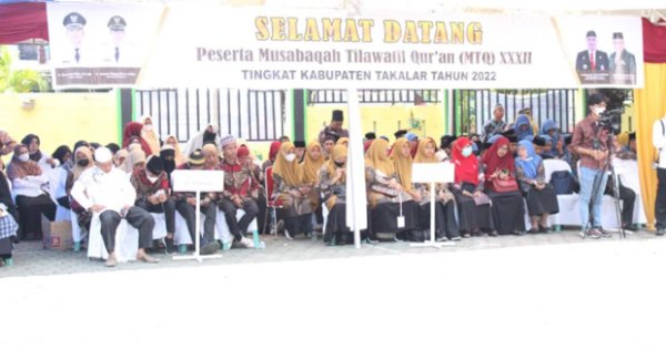 MTQ Takalar Dimulai, 184 Peserta Bersaing di 8 Cabang Lomba