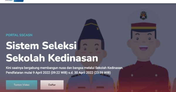 Pendaftaran Sekolah Kedinasan Dibuka, 7.080 Formasi Tersedia