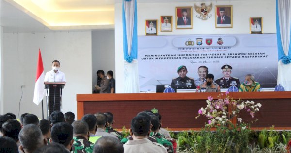 Dampingi Kunjungan Kapolda, Bupati Takalar Harap Kantibmas Makin Kondusif 