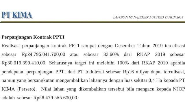 PPTI Tinggi dan Bebani Investor, Ratusan Pekerja di KIMA Sudah Kena PHK