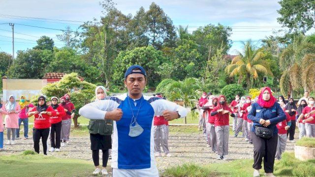 Dinkes Lutra kampanyekan Germas di tiga kecamatan sebagai upaya menerapkan pola hidup lebih sehat. (Redaksi)