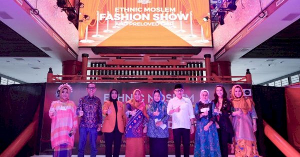 PKK Sulsel Dukung Penuh Ethnic Moslem Fashion Show and Preloved Fair