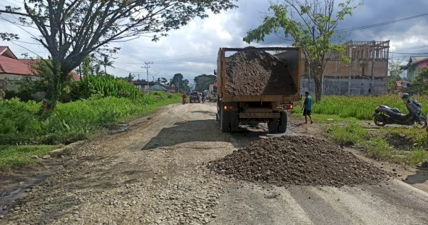 Aspirasi Anggota DPR RI Muhamnad Fauzi, Jalan Nasional di Lutra Kini Diperbaiki