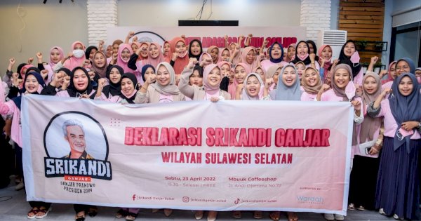 Srikandi di Sulsel Gemakan Ganjar Presiden 2024, Dukung Perempuan Milenial Berkembang