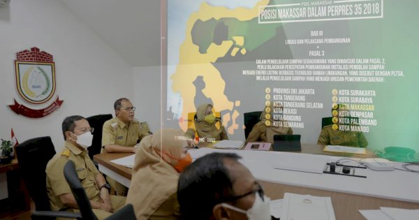 Tindak Lanjut PSEL Kota Makassar, Wali Kota Gelar Rapat Virtual Bersama KPK