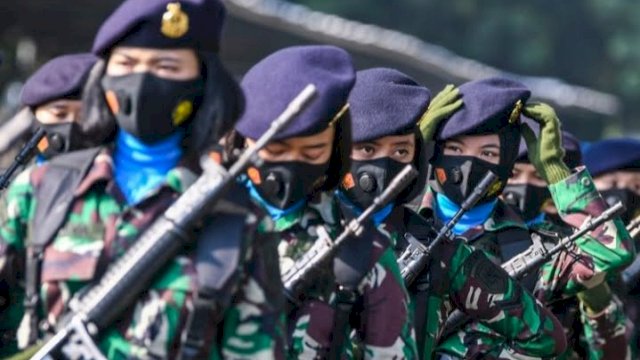 Tes keperawanan bagi prajurit TNI wanita telah resmi dicabut. (foto: Antara)