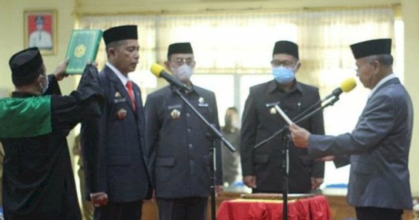 Arifin Nur Dilantik Jadi Sekda Jeneponto, Ini Pesan Iksan Iskandar