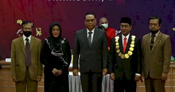 Prof Jamaluddin Jompa Resmi Jabat Rektor Unhas Periode 2022-2026