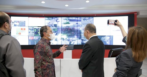 UNESCAPE-Pemkot Makassar Jajaki Kerja Sama Penggunaan Aplikasi Geoportal Dukung Smart City