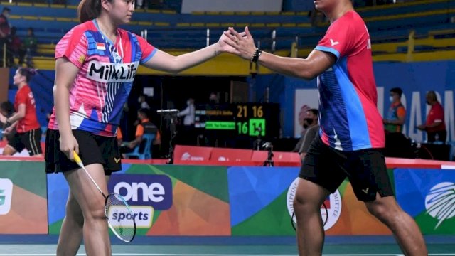 Melati Daeva dan Praveen Jordan. (Foto: Instagram @viktorsport_taiwan