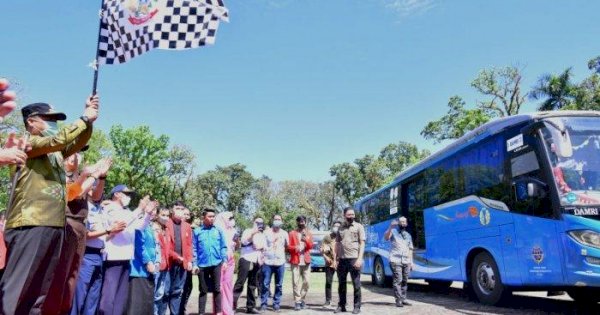 16 Bus dan 4 Truk dari Pemprov Sulsel Siap Antar Mahasiswa Mudik Lebaran