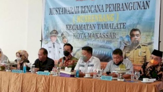 Musrenbang Kecamatan Tamalate, Kota Makassar, (11/2/2022)