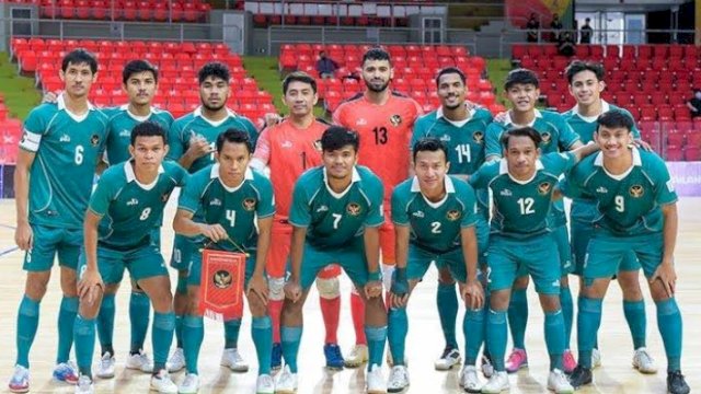 Skuad Timnas Futsal Indonesia yang tampil di Piala AFF Futsal 2022 di Bangkok, Thailand. (foto: AFPI) 