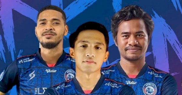 Ilham Udin Armaiyn dan Hasyim Kipuw Resmi Diperkenalkan Arema FC