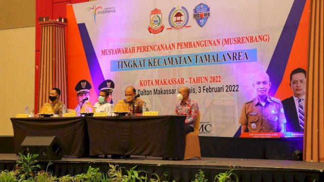 Musrenbang Kecamatan Tamalanrea Makassar (3/2/2022). (Foto: IST)