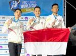 Selain Juara Dunia, Panjat Tebing Indonesia Pecahkan Rekor Dunia