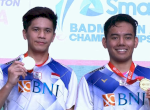 Pram/Yere Akhiri Penantian 13 Tahun Ganda Putra Juara Bulutangkis Asia, Jojo Tertunda