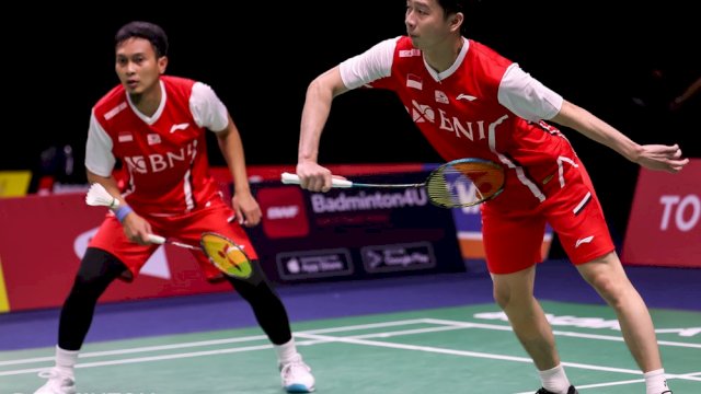 Moh Ahsan dan Kevin Sanjaya Sukamuljo. (Foto: Badminton Photo) 