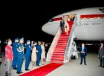 Presiden Jokowi dan Iriana Tiba di Washington DC