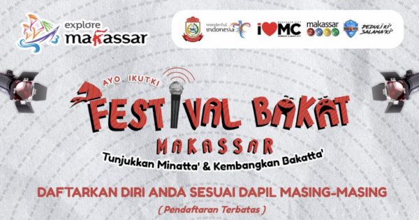 Minimalisir Kejahatan Jalanan, Dispar Makassar Bakal Hadirkan Festival Bakat