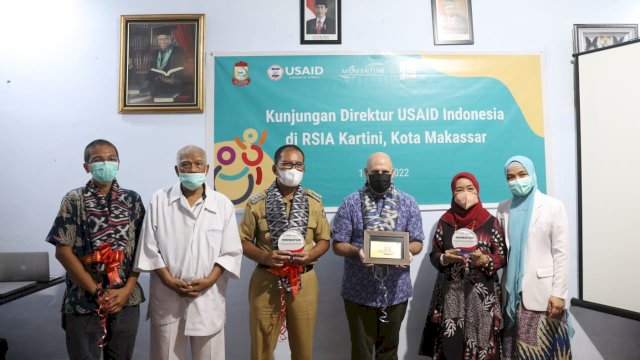 Wali Kota Danny gandeng USAID sukseskan program jagai anakta. (Foto: Humas Makassar)