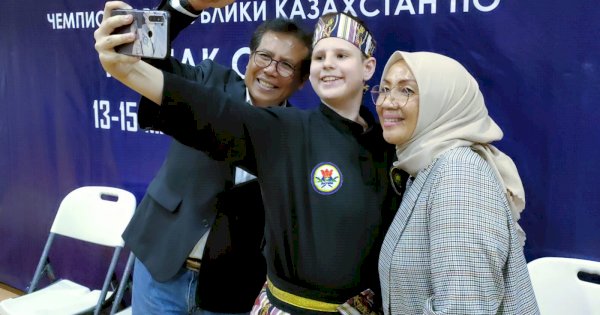 Dubes Fadjroel Rachman Resmikan Kejuaraan Pencak Silat Kazakhstan 2022