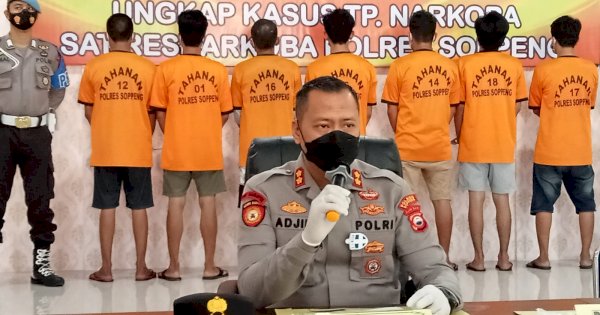 Polres Soppeng Ungkap Peredaran Narkoba di Lapas Palopo 